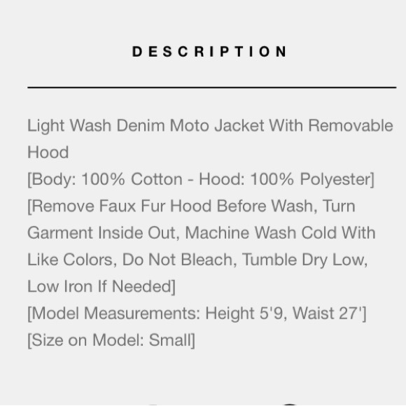 BLANKNYC Starflower jacket SOLD OUT! SO Cute! ππΈπ©΅ - Picture 12 of 12